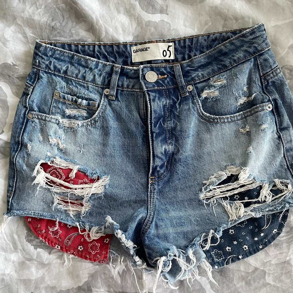 Garage Jean Shorts